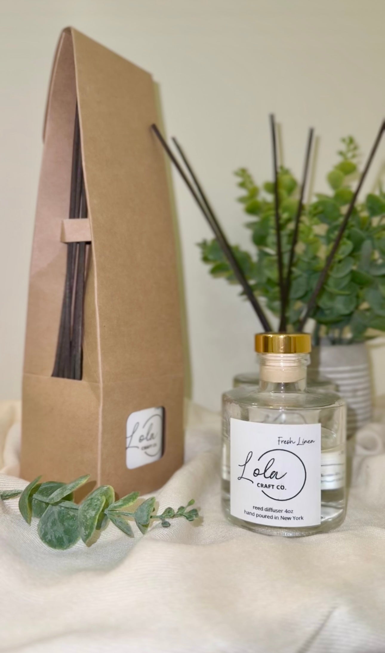 Fresh Linen Reed Diffuser