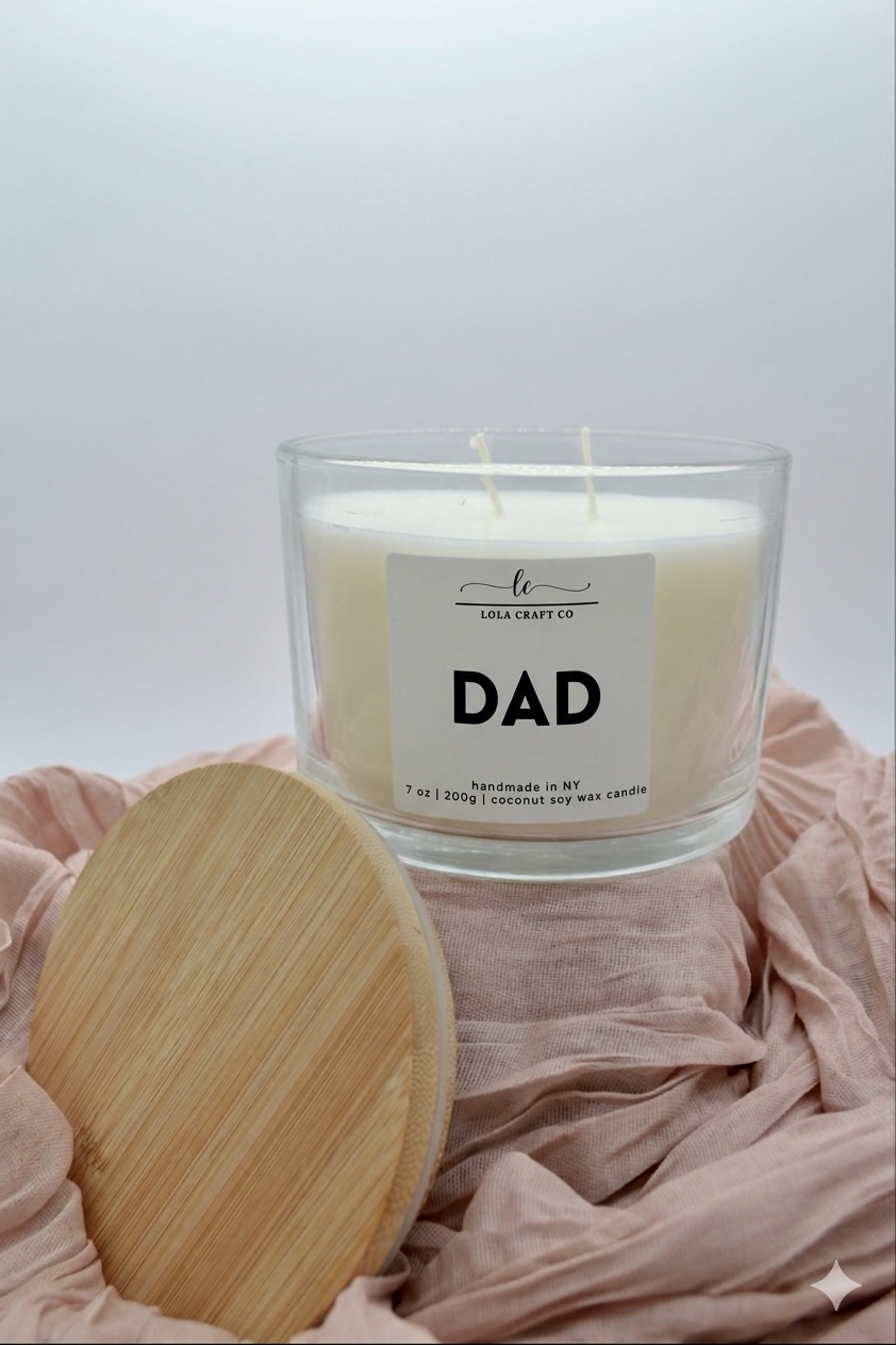 Father's Day Candle